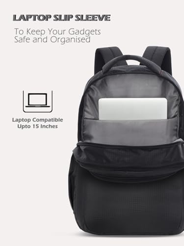 Image of Lavie Sport Nexus 35L Laptop Backpack |Fits Upto 15 inch Laptop |Laptop Compatiable | Office Backpack | Used for Men & Women