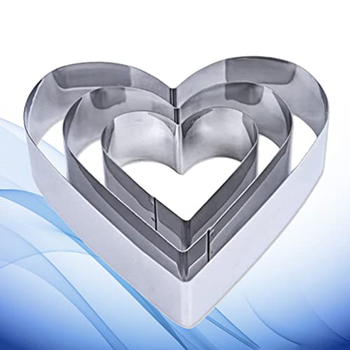 Luxshiny Set di Formine per Biscotti a di Cuore