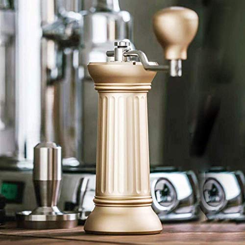 SXLCKJ Cafetera Manual de Viaje, Molinillo de café con manivela Manual, Molinillo Manual de Granos, aleación de Aluminio… - Imagen 6