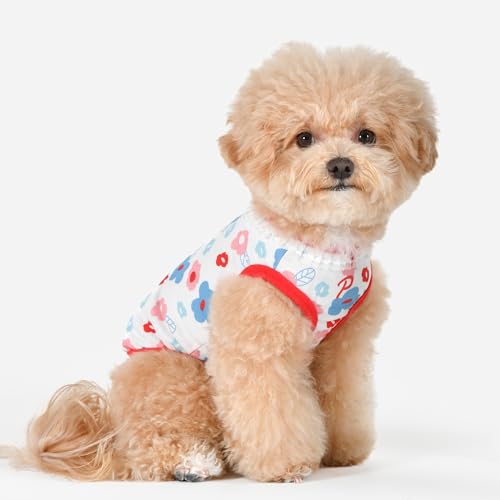 Puppia t[ 2024 SS Apparel Coral_Indigo  2XL
