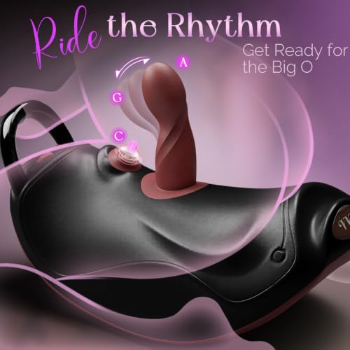 Upgraded Riding Sex Machine Saddle With Handle, Automatic Vibrating Dildo - Image 2
