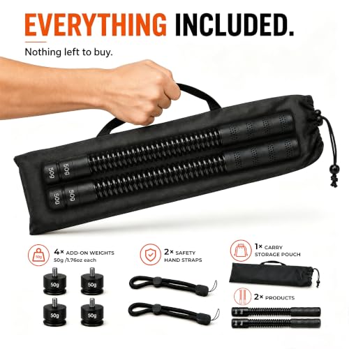 Weighted Ropeless Battle Ropes, High-Resistance Portable Heavy-Duty Cordless Rope for Home Gym with Poster, Low Noise. HIIT and Low-Impact Cardio Aerobic Training for Men & Women (#Black) - image 7