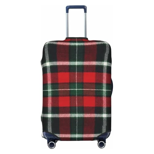 Blank Checkered Luggage Cover, Protective Washable Suitcase Cover - Travel Fashion Elastic Suitcase Protector Small