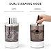 ÉCLAT Electric Makeup Brush Cleaner Machine, Deep Cleans Residue on Sponge & Powder Puffs, Cosmetic Tool Cleaner, No Batteries Needed, Quick & Efficient Spinning Washer for Travel & Home Use (White)