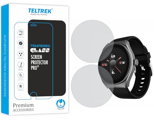 Image of Screen Guard for Boat Lunar Velocity Smartwatch Screenguard, Edge to Edge TPU Fiber Film not Tempered Glass Screen Protector for Boat Lunar Velocity (Pack of 2)