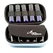 Essential Oil Carrying Case - Premium Protection for Roller Bottles - Hard Shell Case Protects up to 10 bottles - Perfect for Travel