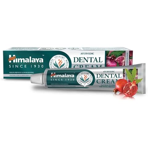 Himalaya Ayurvedic Dental Cream with Neem & Pomegranate Cover