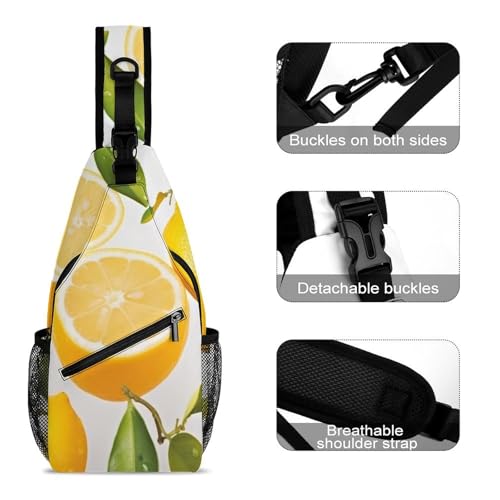 Morrales tipo sling Fresh Lemon para senderismo y día miniatura 3