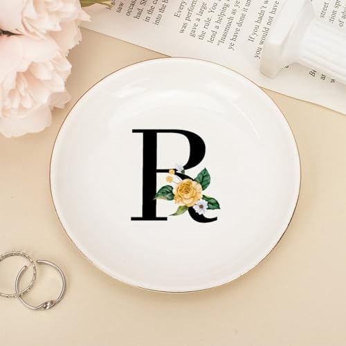 Plato decorativo de monograma para regalo de Navidad 2