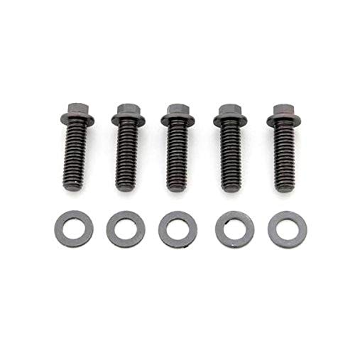 Image of ARP 642-3000 Black Oxide 3 /8-16 inch RH Thread 3.000 inch UHL 12-Point Bolt with 3 /8 inch Socket and Washer, (Set of 5)