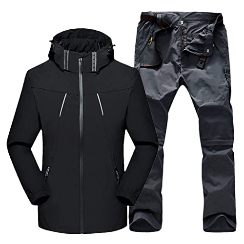 Chaqueta de trekking y pantalones para hombre con protección ideal en tus rutas de pesca