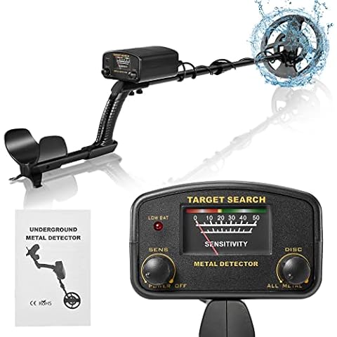 SEAAN Metal Detector for Kids and Adults, Pinpoint Metal Detector with Waterproof Search Coil for Discovery and Adventure Cover