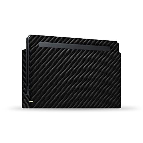 Skin vinyle Switch résistant aux rayures motif carbone