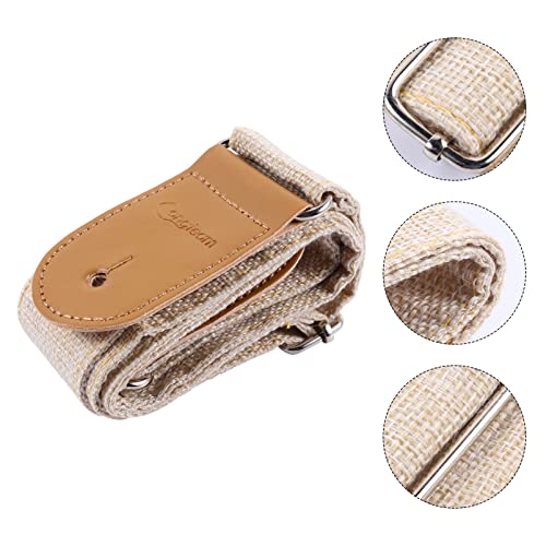 Milisten Et Ceinture En Coton Et Double Avec Pour Extrémités Des Épaules Sangle De Guitare Réglable Musical Beige… - Les Beatles, Paul McCartney, John Lennon, RIngo Starr, George Harrison Milisten Et Ceinture En Coton Et Double Avec Pour Extrémités Des Épaules Sangle De Guitare Réglable Musical Beige… – Image 5
