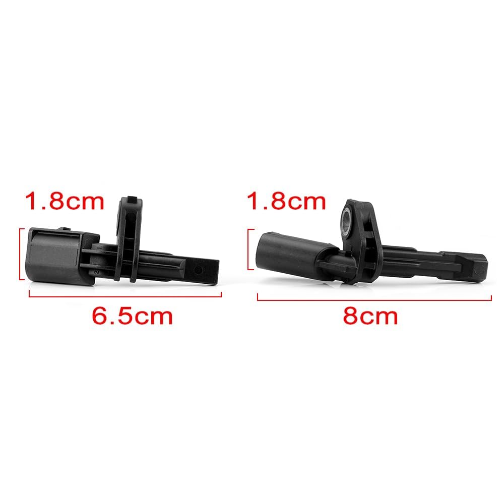 4 pz/set Anteriore Posteriore Sinistro e Destro ABS Ruota Sensore di Velocità Per VW Golf Jetta Passat Touran Tiguan 1K0927807 1K0927808 7H0927803 7H0927804
