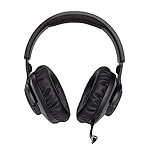 JBL Quantum 350 Over-Ear Gaming Headset – Wireless 2.4 GHz und USB-C-Anschluss – Mit abnehmbarem Boom Mic und QuantumSurround Sound – Schwarz – Bild 2