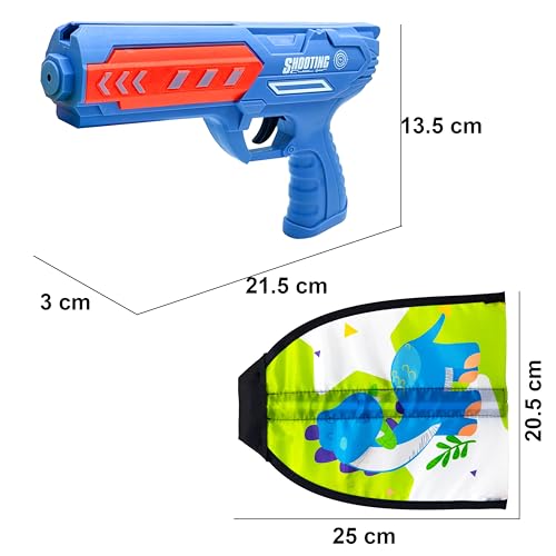 Image of VGRASSP Catapult Kite Gun Toy for Kids - Launcher Shooter with 1 Flying Kite - Outdoor Sports Flying Toy Gift for Boys & Girls - Color and Design As Per Stock