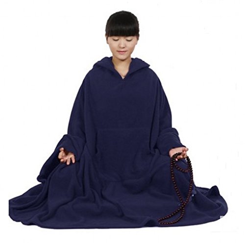 Image of ZanYing Meditation Buddhist Hooded Cloak Outfit Oversize Coat