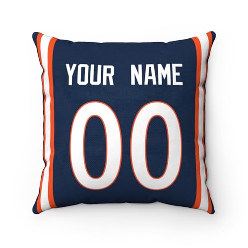 Image of ANTKING Throw Pillow 2 Pack Custom Any Name and Number Personalized Gift for Men Women Boys