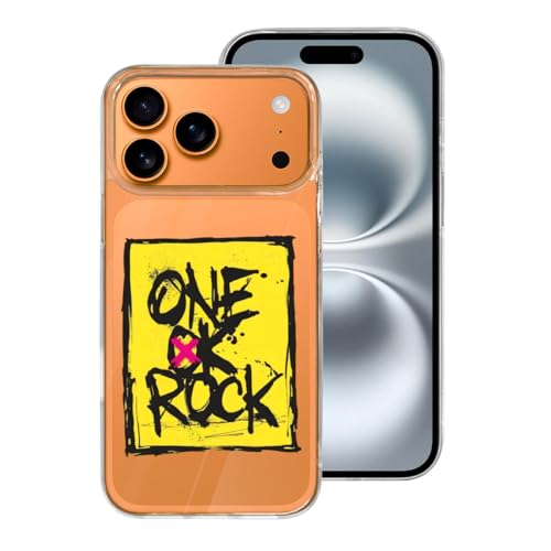 iPhone17ProMax�p�P�[�X �N���A �����I�N���b�N ONE OK ROCK �ϏՌ� �A�C�t�H��17Pro Max�p�J�o�[ �y���^ case ���C�����X�[�d�Ή� ����~�� �����h�~ TPU�o���p�[ ���� �X�}�z�P�[�X