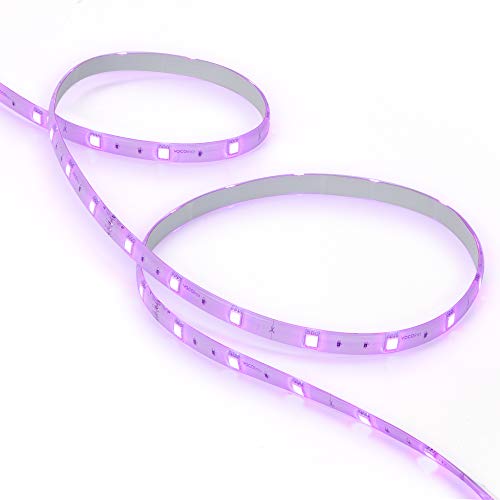 VOColinc LS2-ledstrip, 2 m, werkt met Apple HomeKit, Alexa en Google Assistant, dimbaar, 16 miljoen kleuren, programmeerbaar, onbekend