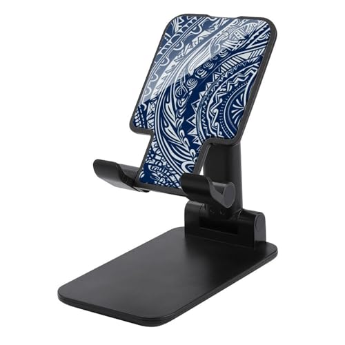 Support de téléphone bureau maori bleu pour corriger la posture et stabiliser l'écran