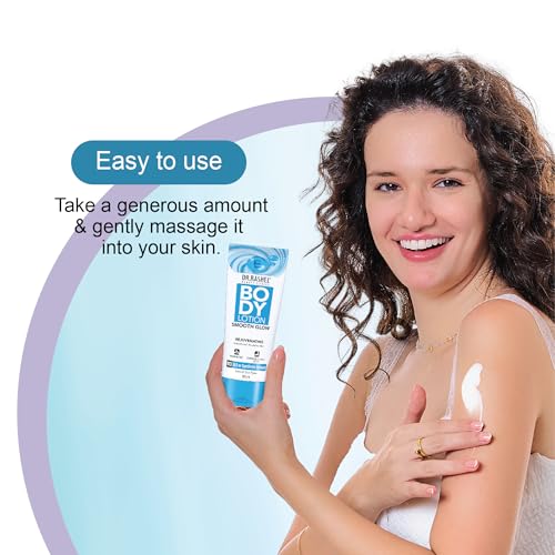 Image of Dr. Rashel Smooth Glow Body Lotion | With Aloe Vera & Shea Butter | Deep Hydration & Rejuvenation | Paraben-Free, No SLS | For Soft, Glowing & Nourished Skin | 200ml