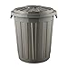 Produktbild keeeper Maxi-Tonne mit Deckel, Procyclen, 23 l, 36 x 36 x 42 cm, Mats Eco Line, Eco-Grau