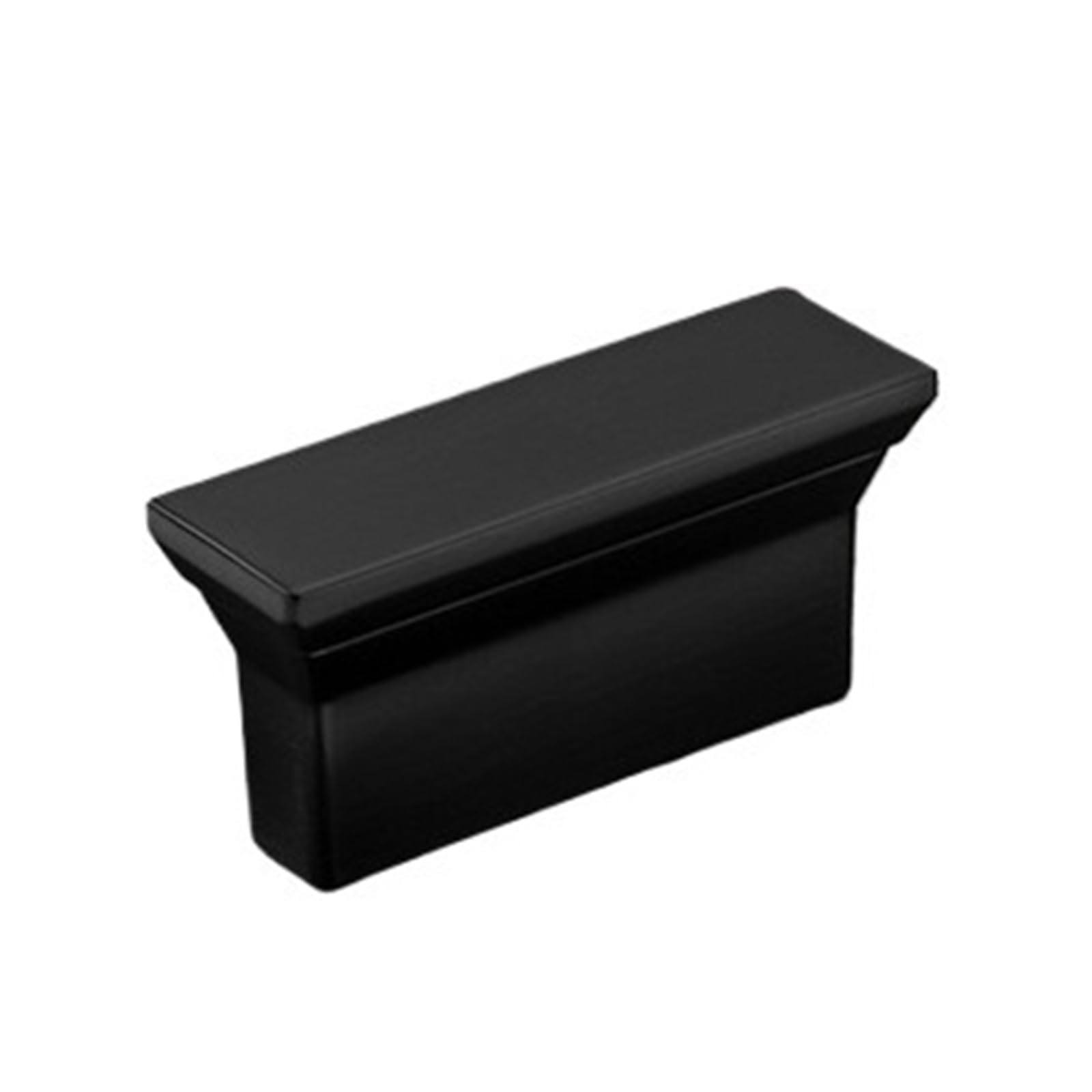 Znjamn Black 32Mm 4 Pcs Modern Furniture Handles Cupboard Dressers Cabinet Door Closet Drawer Knobs For Cabinet