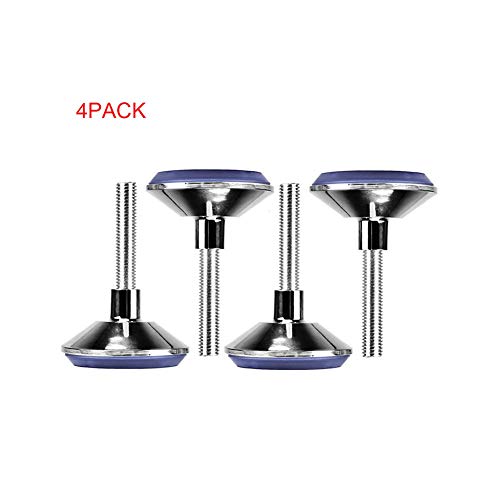 Patas Para Muebles, Pies Niveladores Ajustables, Protectores Deslizantes Niveladores Con Tuerca En T De 4 Piezas, MáQuina Niveladora Atornillada, Pies Roscados, Pies Articulados Para Sofá, Silla,Mesa