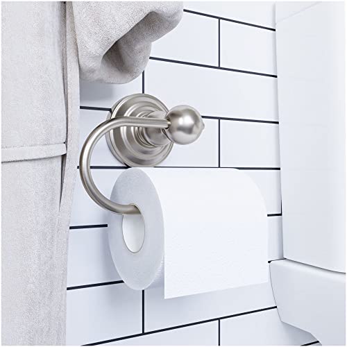 Image of Design House 558106 Alta Bay Transitional Towel Ring for Bathroom Polished Chrome