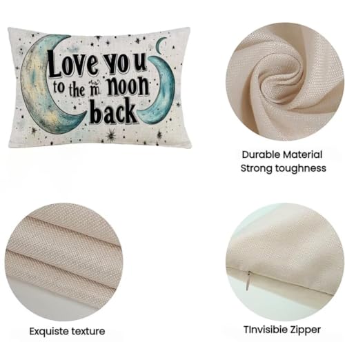 Housse Coussin Extérieur Imperméable 40x80cm pour Salon de Jardin Blanc