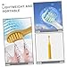 WRITWAA 4Pcs Electric Toothbrush Heads for Soft Bristle Replacement Brush Heads Compatible with Sonic Electric Toothbrushes Lightweight Portable for Easy Travel Use