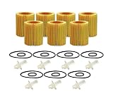 Wix Engine Oil Filter Kit Cartridge Lube Metal Free 7 Pieces For Lexus GS200t 2.0 L4