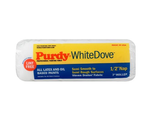 Image of Purdy 140670073 White Dove Roller Cover, 1 inch x 1 /2 inch
