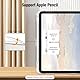 Fintie Hülle für iPad (A16) 11 Generation 11 Zoll 2025, iPad 10 Generation 10.9 Zoll 2022 mit Stifthalter - ultradünne leichte Schutzhülle mit transparenter Rückseite, Auto Schlaf/Wach, Silber