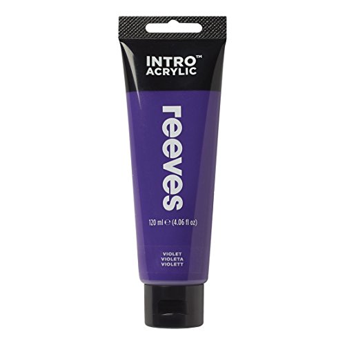 Reeves - Pintura acrílica Reeves Intro - 120 ml, Violeta