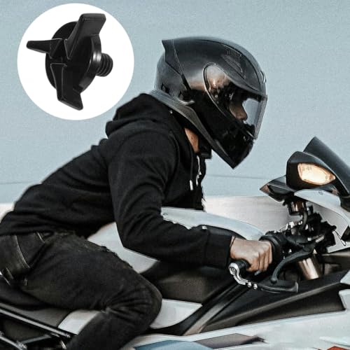 Accesorios para casco de motocicleta con 15 tornillos de plástico 4