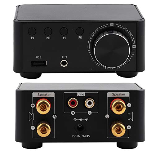 HIFI bluetooth mini-serie home audio versterker, 5.0 digitale audio versterker board geheugenkaart speler 50 W x 2… - Afbeelding 4