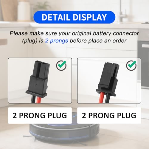 Image of CMICR18650F9M-4S1P Vacuum Battery for Eufy RoboVac LR20 LR30 L35 Hybrid+ | Bagotte BG800 BG850 Ultenic U092-INR-MH1-4S1P Laresar Grande 2 Sweeping Kyvol Cybovac L20 E20 E30 E31 T2996011 14.4V 2600mAh