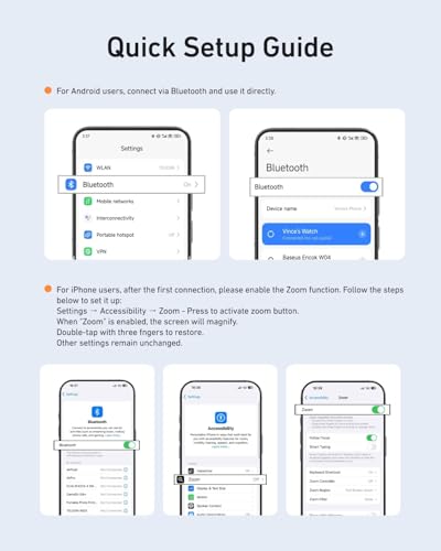Image of TELESIN Fun Shot Magnetic Phone Camera DSLR Style Shutter Grip for iPhone & Android with Detachable Wireless Shutter Button - MFI Certified - 1 /4 inch Screw (Magentic Grip)