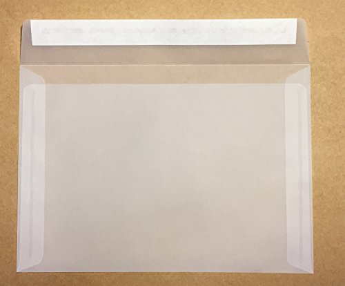 Transparante enveloppen, C6 = 162 x 114 mm, plakstrip, 75 stuks - Afbeelding 3