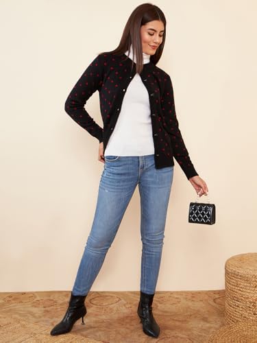 Image of Pivl Womens Winter Season Round Neck Full Sleeves Sweater /Cardigan