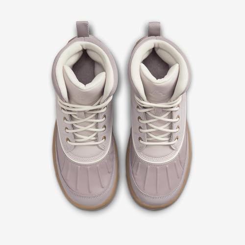 Nike Woodside 2 High Big Kids' Boots (HF0767-200, Light Violet Ore/Platinum Violet/Gum Medium Brown/) Size 64