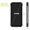 5G Rugged Smartphone, 8GB + 256GB, 5G Network,48MP Four Rear Ai Camera Night Vision Camera,6.1" Screen Android 10, 5200mAh Battery Waterproof Cell phone, NFC Wireless Charging IP68 Ulefone Armor 11 5G