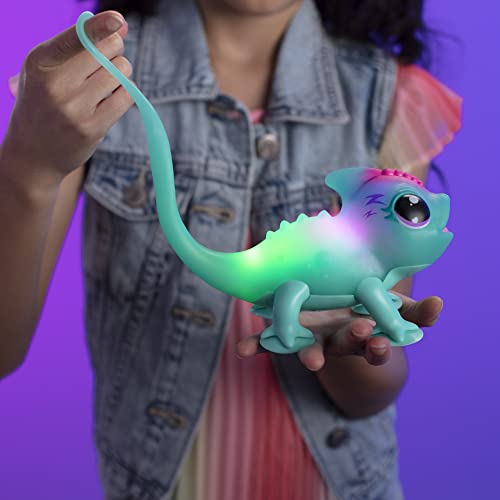 Little Live Pets Chameleon - Interactive Color-Changing Light-Up Toy With 30+ Sounds & Emotions, Repeats Back, Beat Detection (Ages 5+) #TOP7