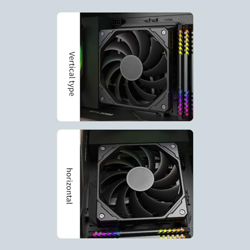 Avejjbaey Refrigeración de CPU Enfriador de vacío refrigerado por aire IS-67-XT Ventilador silencioso con alta eficiencia para - imagen 7