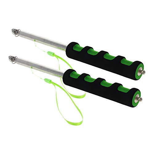 Image of Othmro 2pcs Telescopic Teachers Pointer,Teachers Pointer Stick, Extendable Hand Pointer Retractable Classroom Whiteboard Pointer Extendable for Teachers, Guides, Coach Extend to 47.2 inch