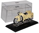 Das Modell befindet sich in einer stilvollen passenden Verpackung, mit Sockel und Vitrine.