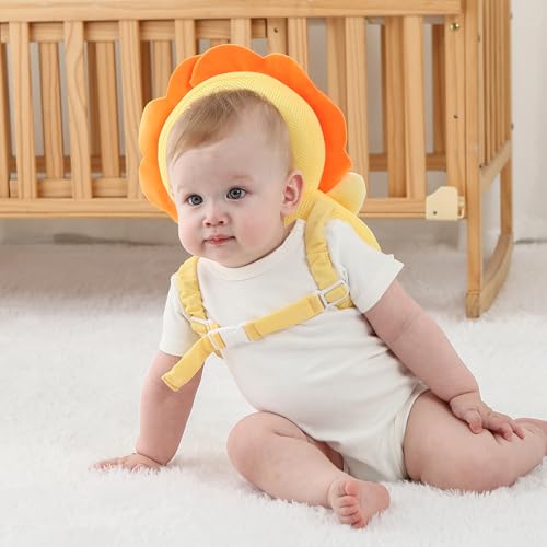 SOZOON Baby Head Protector Backpack - Soft & Lightweight Head Protection Pillow for Bebe Walking and Crawling